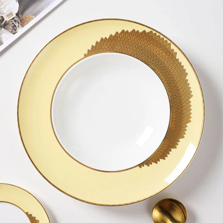 PITO HORECA thailand dinnerware for restaurant plate porcelain porcelain tableware for wedding