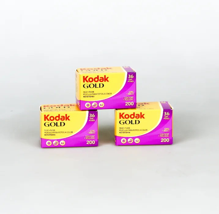 1Roll For KODAK GOLD 200 35mm Film 36 Exposure Per Roll Fit For M35 / M38 /Ultra F9 Camera Classic Film