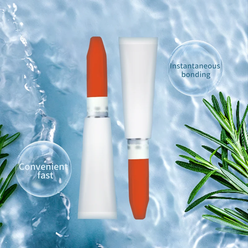 False Nail Tips Adhesive gel Professional Nail Glue gel 20g gel type nail glue