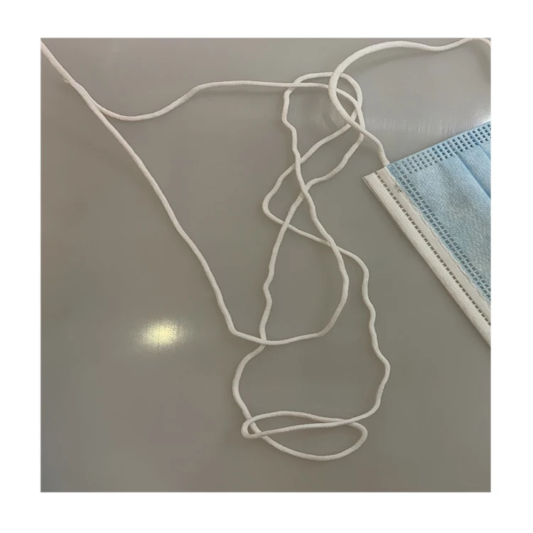 Eye Patch  Making Material 3-4mm Various Colors Nylon Elastic Spandex Earloop