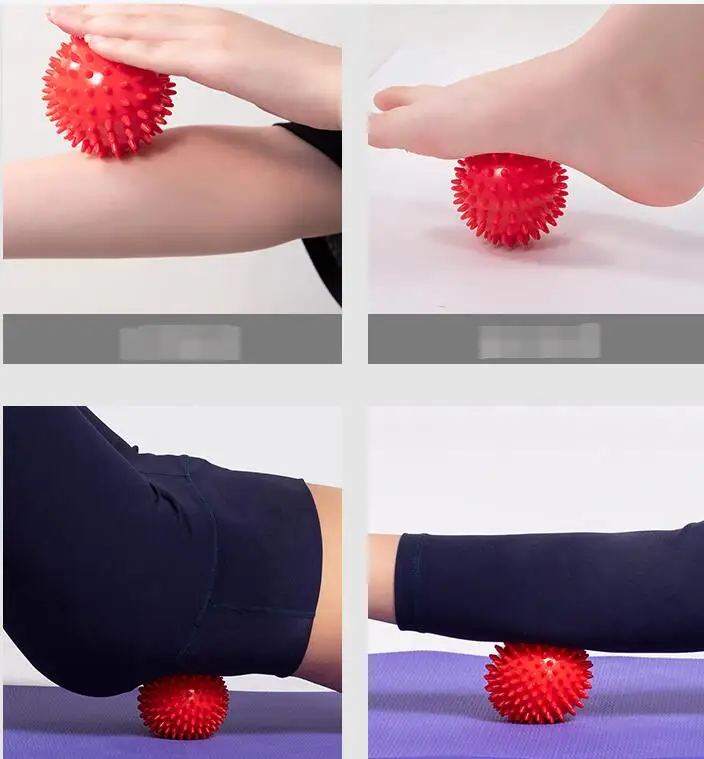Spiky Massage Ball Lacrosse Balls for Muscle Recovery, Fitness & Physical Therapy