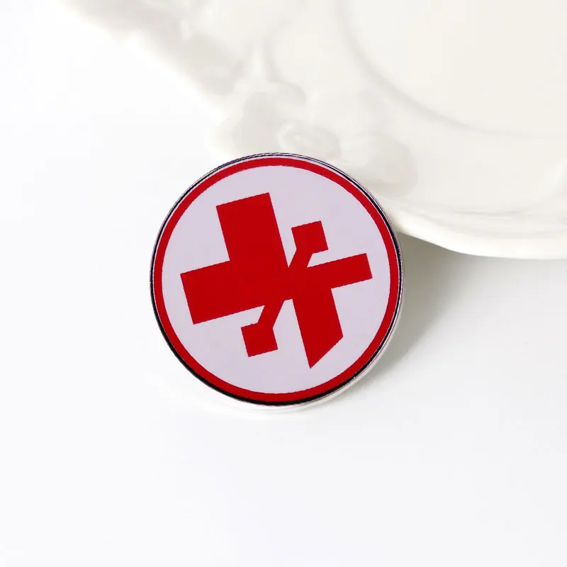 Clone Medic Enamel Pin Medical emblem Badge WAR STAR clone troopers variant Brooch