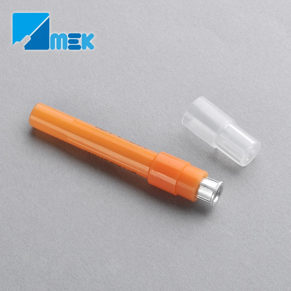 Veterinary hypodermic needle aluminum hub needles feature an aluminum hub for durability rigid packaging.