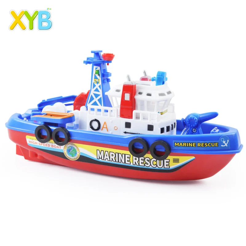 
Tik Tok new child kids small plastic cheap small kids diecast toy vehicles boat electronic model 