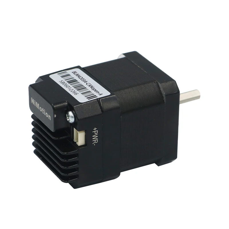 42mm nema 17 25W 24V smart closed loop brushless DC servo  motor CANopen  with driver kit