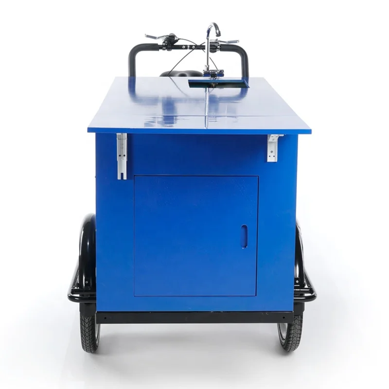 reverse coffee trike mobile fast food shop bike for sale