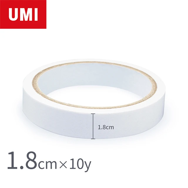 UMI Stationery White Adhesive Double sided Tissue Tape