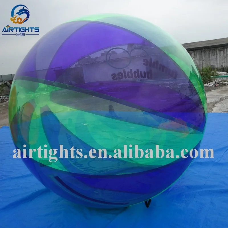 1.0mm PVC water ball factory price durable inflatable water toy ball for walking