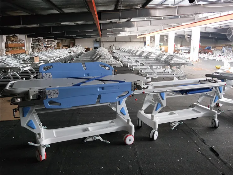 BT-TR004 Connecting transfer patient trolley for operation room transport connection hospital medical stretcher
