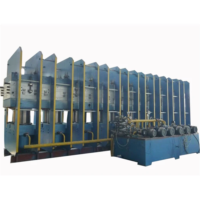 Hot frame type plate vulcanizing press Frame type platen vulcanizer Rubber product making machinery