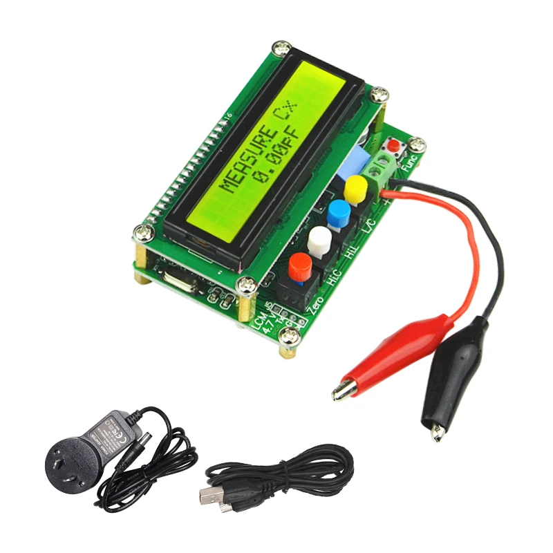 
JUNCTEK portable LC-100A capacitance inductance meter with AU power adapter from manufacture 