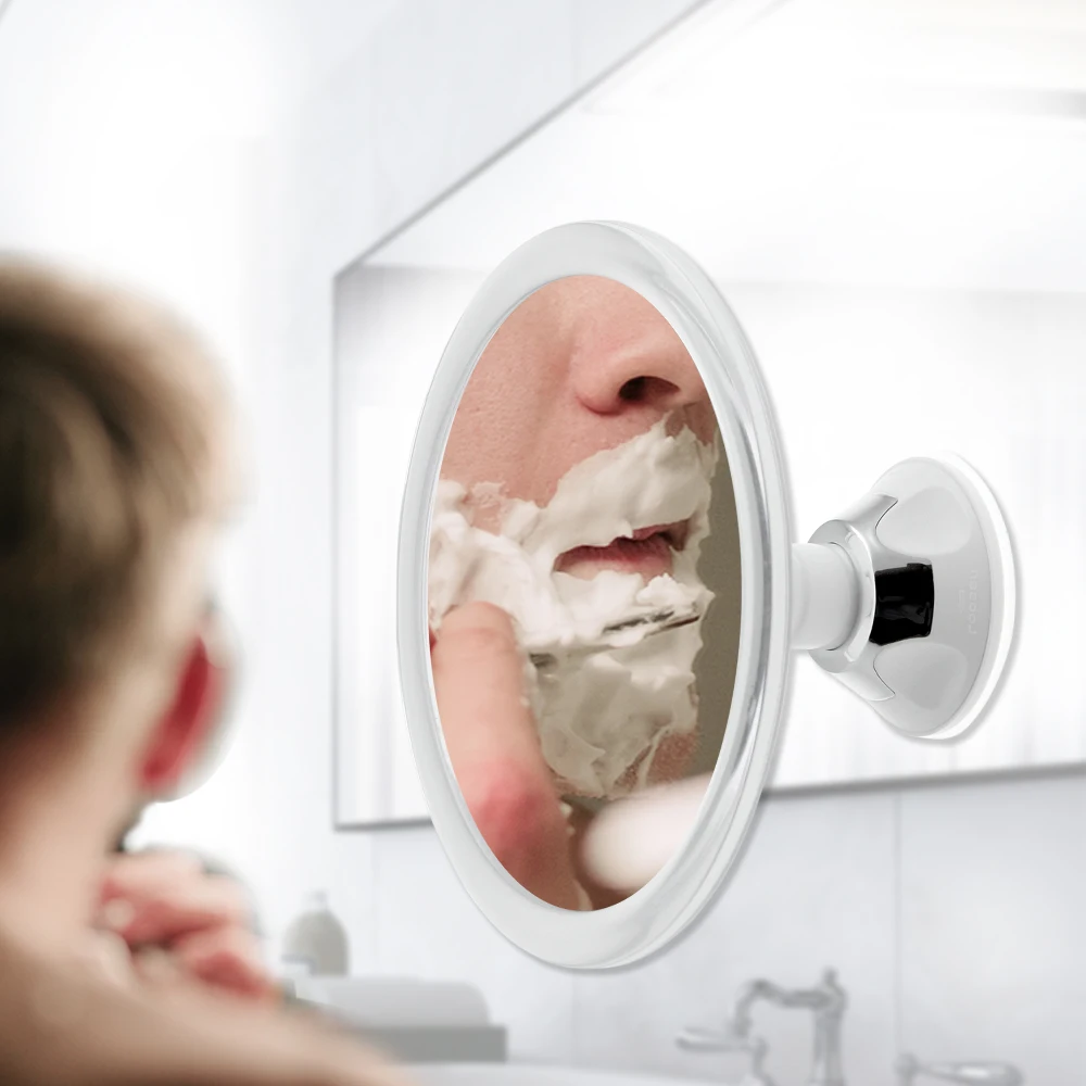 Best Powerful Round Suction Cup Magnifying Mirror For Washroom
