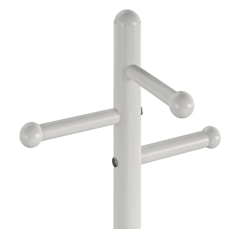 24 Years Factory Direct White Wooden Children Kid Toy Storage Bench and Coat Rack with Soft Cushion