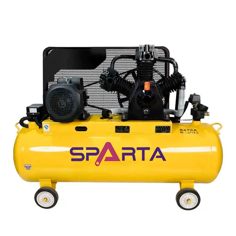 Cheap Price Industrial Portable 16Bar Piston Diesel Air Compressor with Tank Wheels
