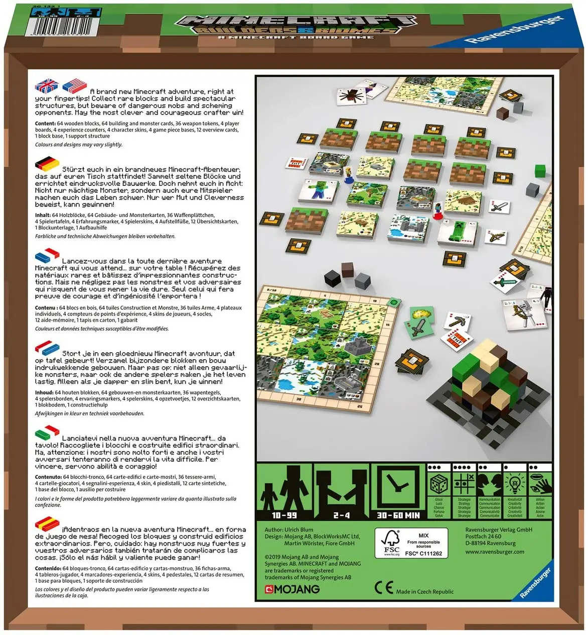 MC Potion Builders & Biomes Strategy Board Game ThinkGeek