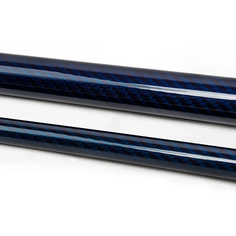 High glossy Colorful Carbon fiber Pole Carbon Fiber Tapered Tube Carbon fiber Fishing gaff blank