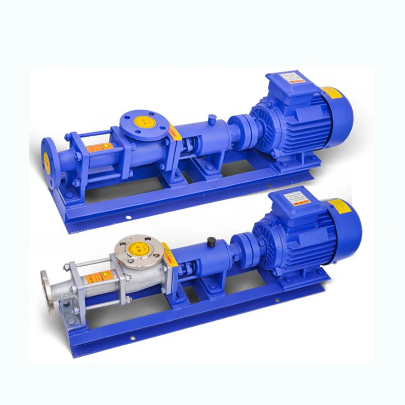 G series single screw pump sewage mud pump high viscosity pump