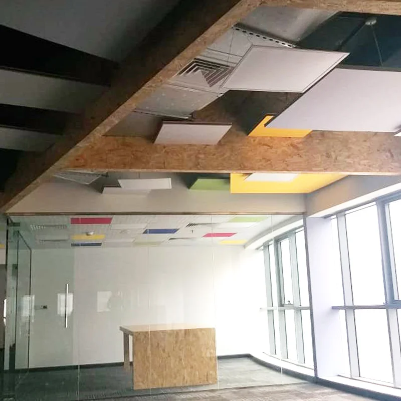 Noise cancel room control polyester fibre acoustic panel reducer panel reduction polyester fiber acoustic board