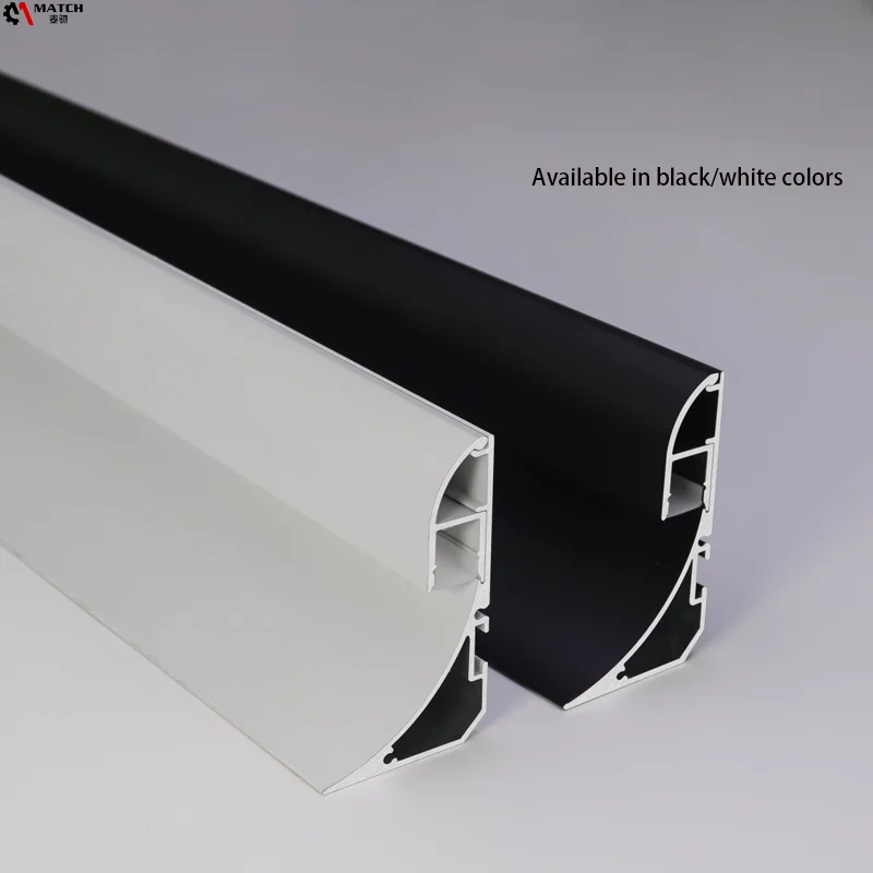 LED Strip Channels for architectural lighting design  used for recessed linear lighting, lighting between tiles