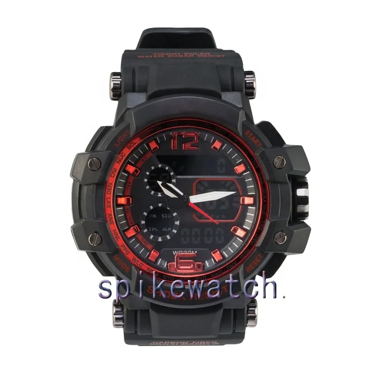 Digital analogue watch private label oem custom wrist watch wholesale aroma watch