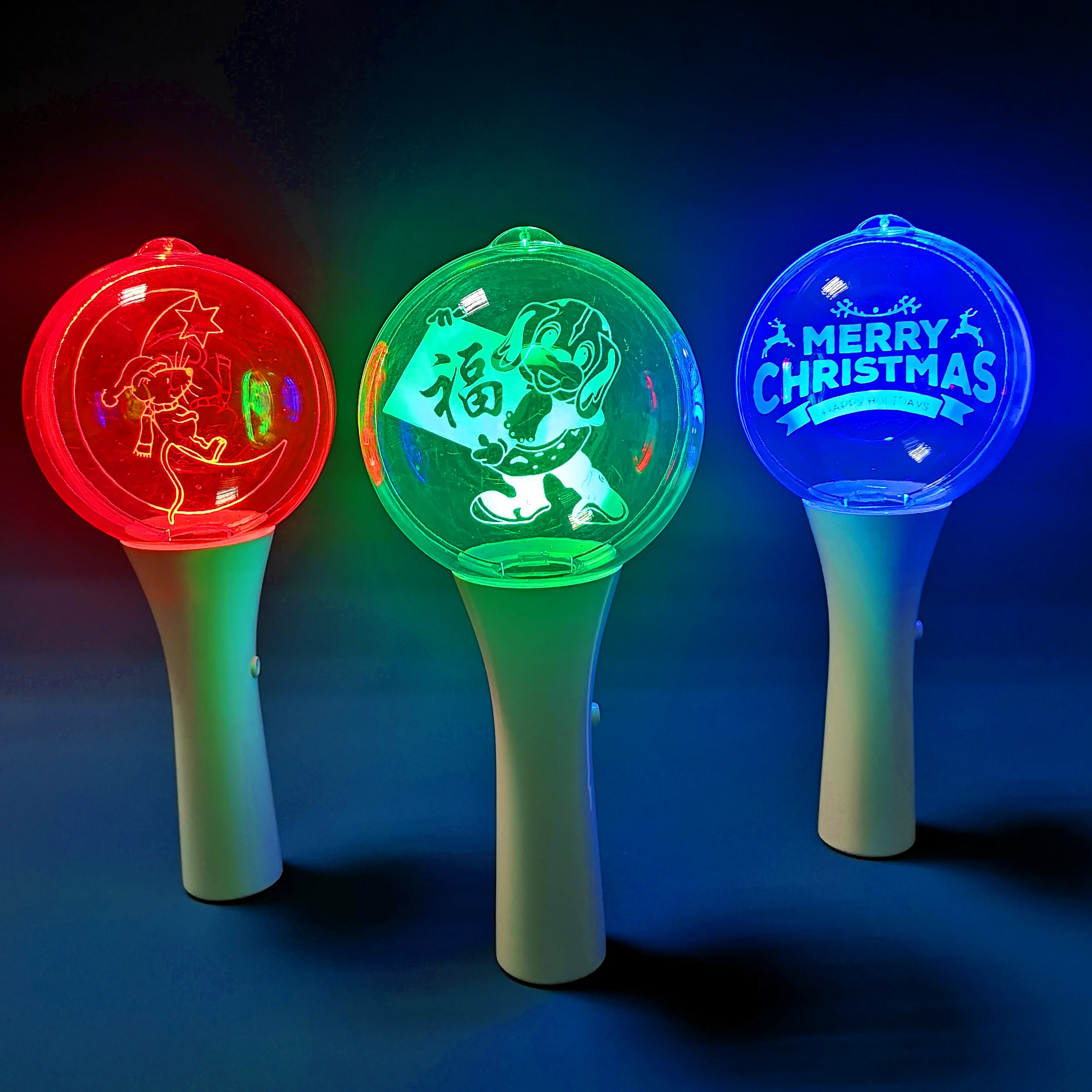 SUNJET Party Memory Glowing Event LED Bars Custom LOGO LED Light Stick