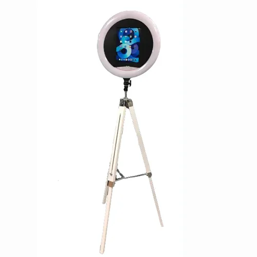 2024 лучший выбор фотобудка Ipad стенд с Rgb 360 градусов Светодиодное освещение фоны