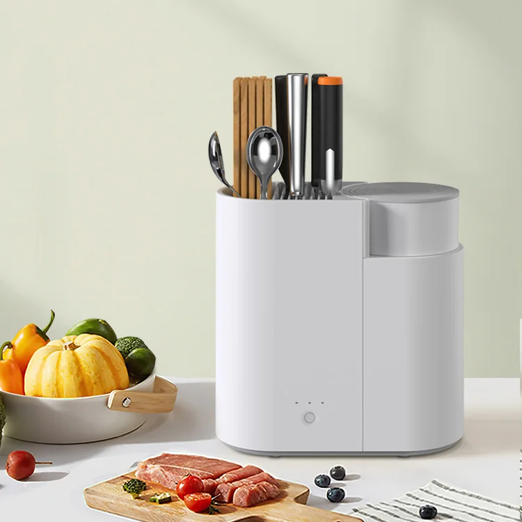 OEM wholesale Chopsticks sterilizer cutter spoon dryer portable food cleaning machine UV kitchen sterilizer