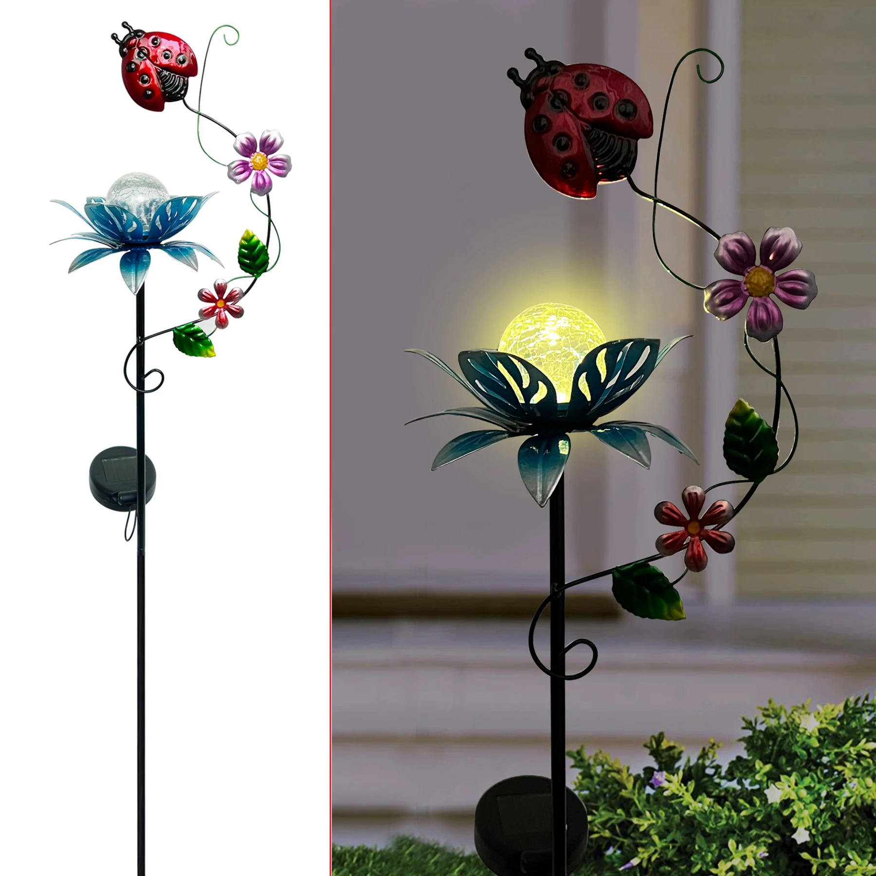 Hot Sale Solar Garden Decorative Lights Waterproof Outdoor Solar Garden Lights Solar  Animals Decorations Stake