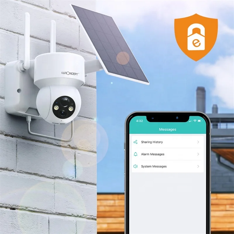 K&F Concept 360 security camera wifi 1080p home security camera video surveillance camera