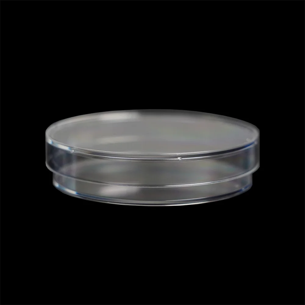 Wholesale Factory Direct Plastic PS High Transparent Petri Dishes 60mm 90mm  Bacteria Petri Dish