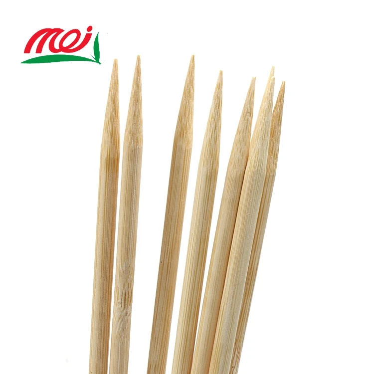 
Disposable Shish Kabob 30 cm Bamboo Stick Suppliers Bamboo Skewer For Kabob 