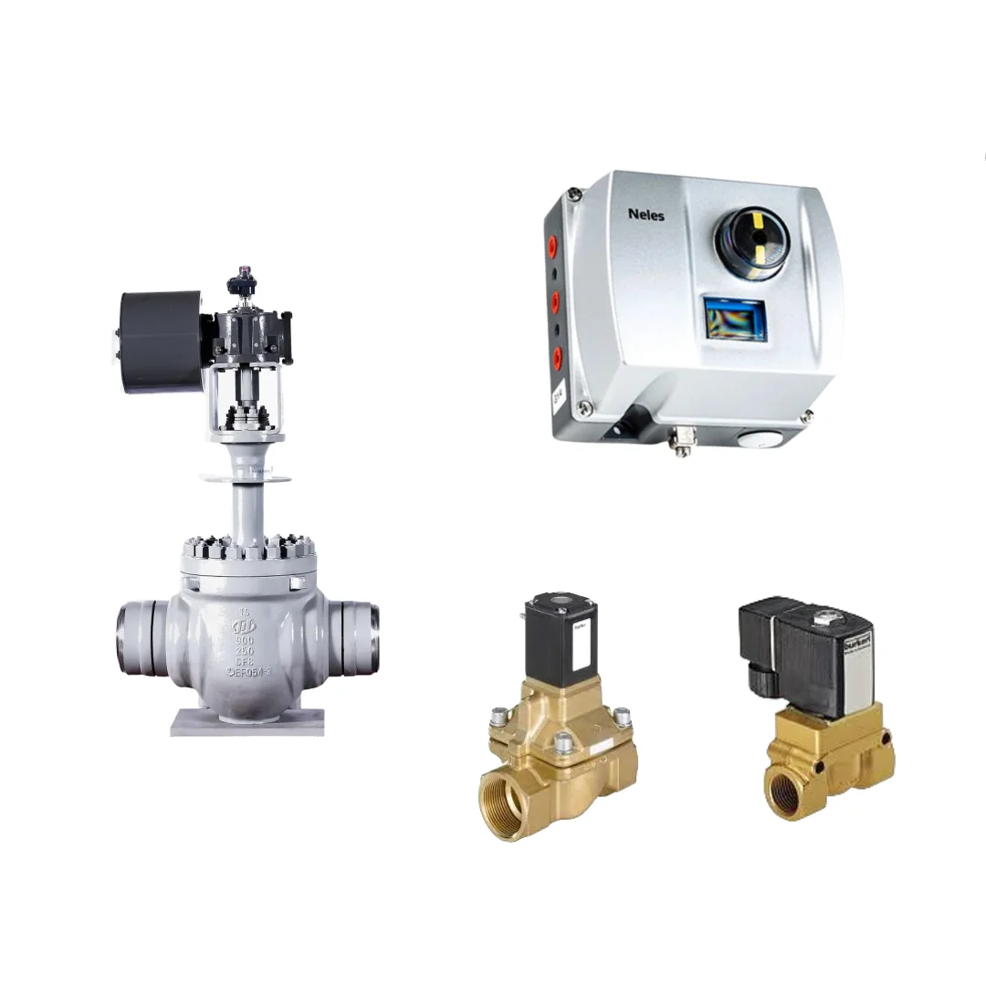 Chinese Pneumatic  Control Valve with Neles ND9000 Intelligent  Valve Positioner With Burkert Solenoid Valve