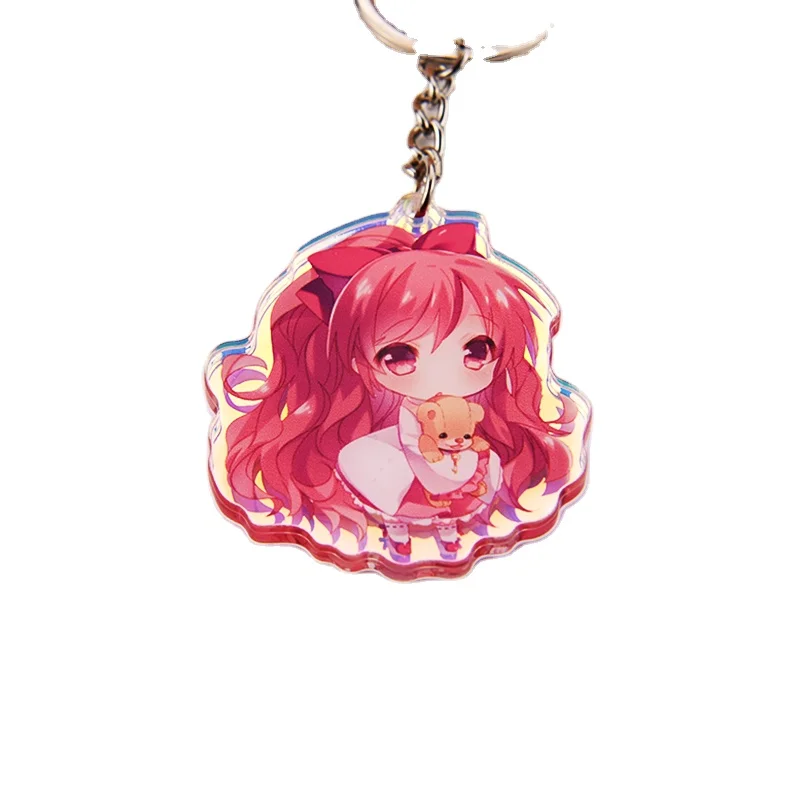 Of high quality photograph key chain inch tape Acrylic custom