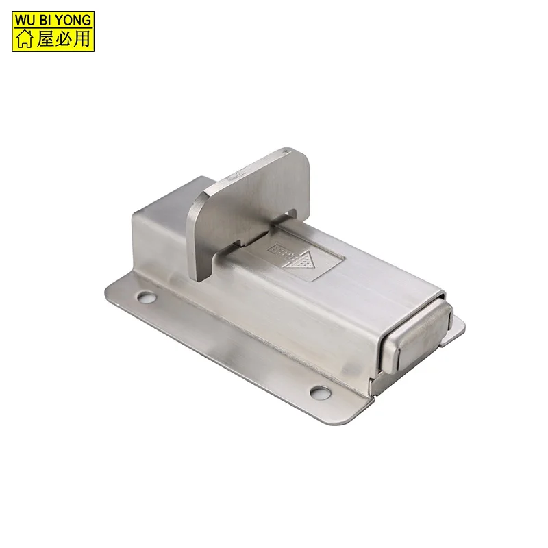 stainless steel door bolt, square door bolt, sliding door bolt