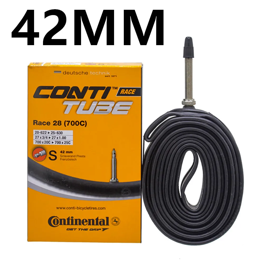  Внутренняя труба для шоссейного велосипеда Continental Grand Race 28 700c x 20-25 Presta 42 мм/60