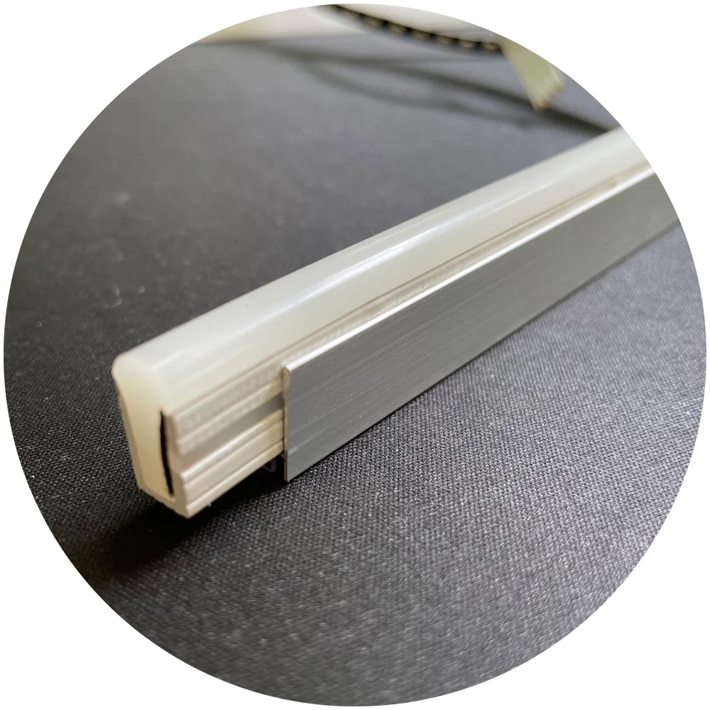 6x12 8x16 10x18 мм 1 м 2 3 обрезные светодиодные Аксессуары для установки алюминиевые профили светодиодной неоновой полосы