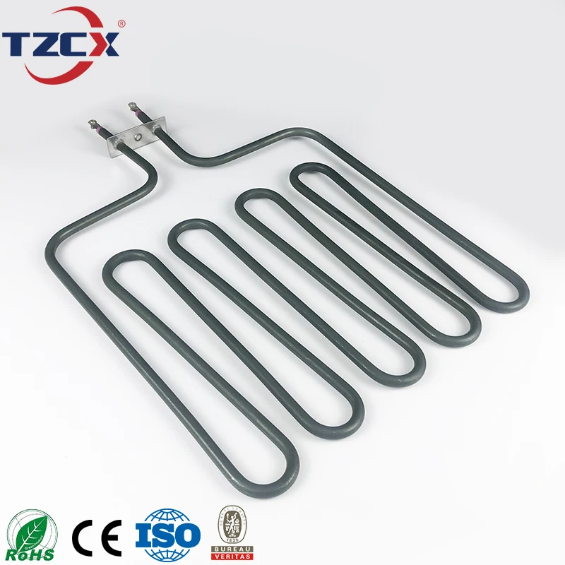 CE certified stainless steel electric tubular air heater heating element for sauna/oven/toaster