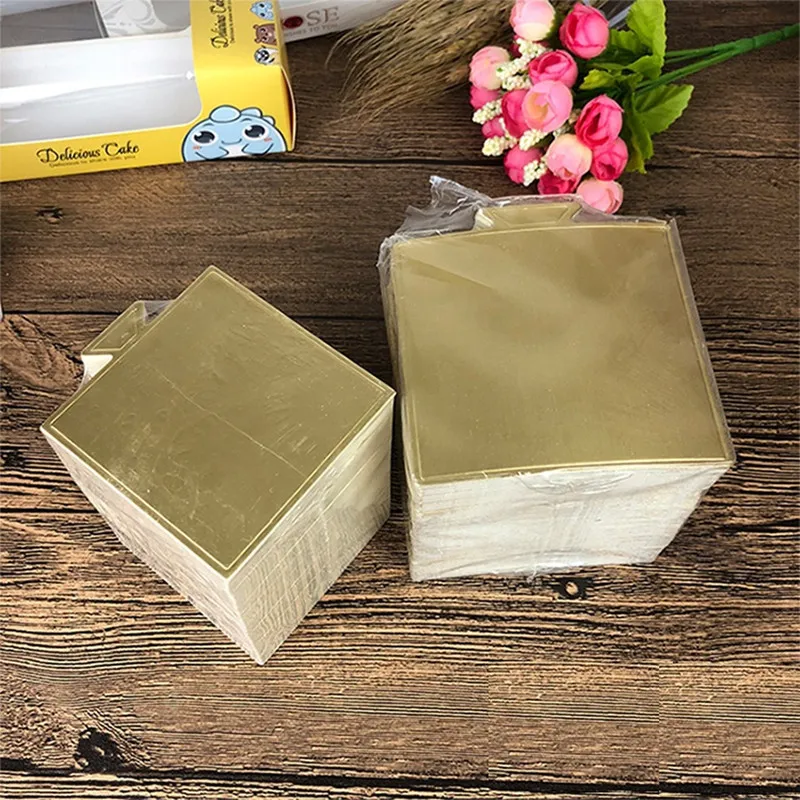 Food Packaging Tray Corrugated Round Mini Cake Base Tray Of Various Sizes Drum Paper Cake Board