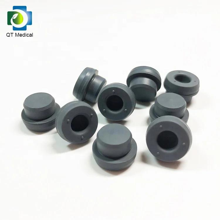 Butyl Vacuum Blood Collection Rubber Tube Plug Stopper Bottle Stopper with high quality