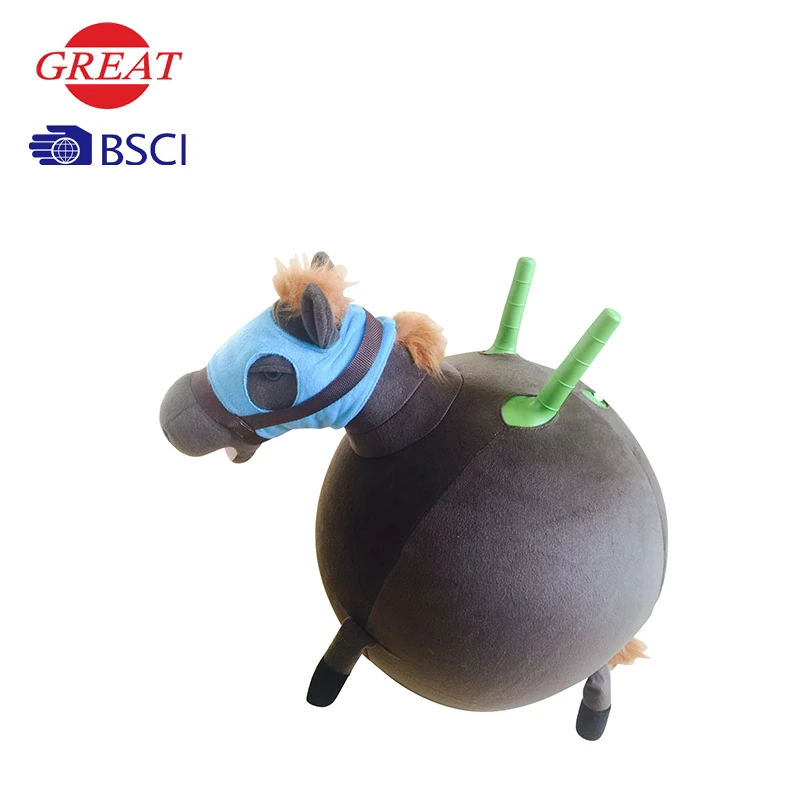 Wholesale Inflatable Bear Jumping Hopper Toy Ball for Kids