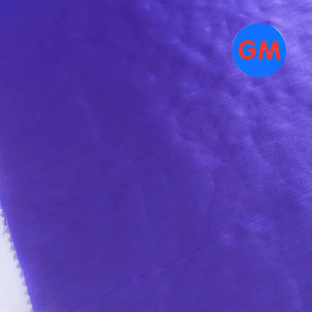 Nylon organza fabric  Nylon neon col organza  Nylon satin  hard hand feeling