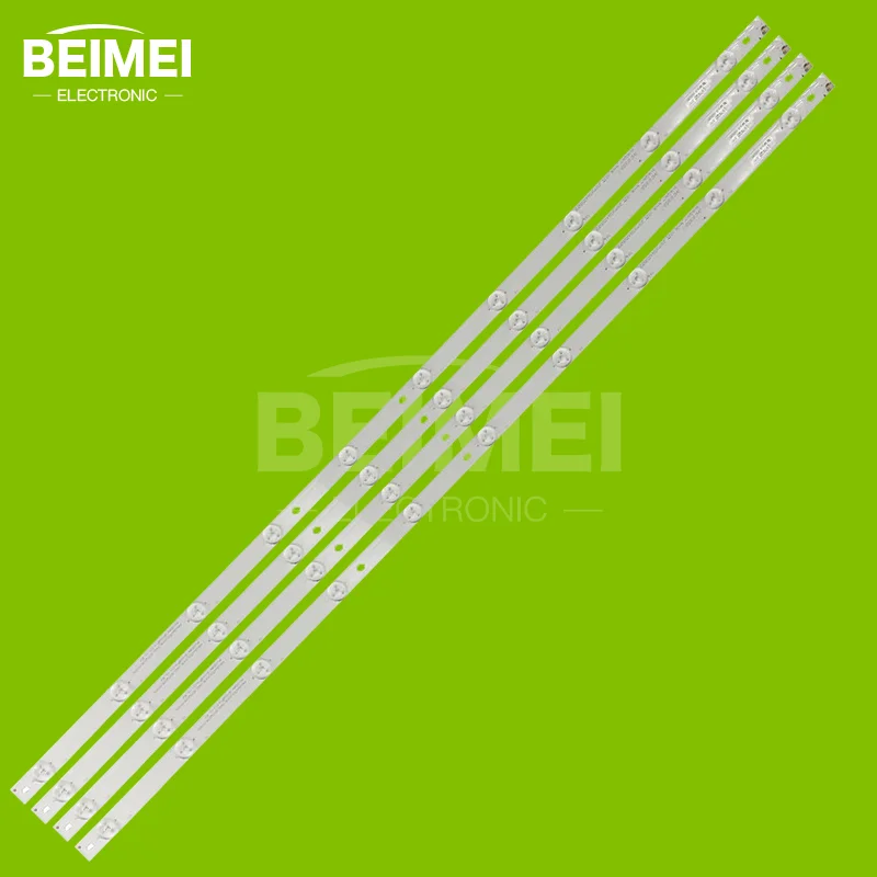 TV backlight strip LB-C430F14-E1-L-G1 SVJ430A07_Rev08_10LED_20722 for Changhong 10led 3V 4pcs/set LCD TV led backlight bar