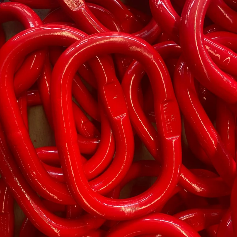 G80 A344 US Type Steel and Alloy Master Link with Flat Galvanized Finish Welded Hooks for Chain and Wire Rope Lifting Slings