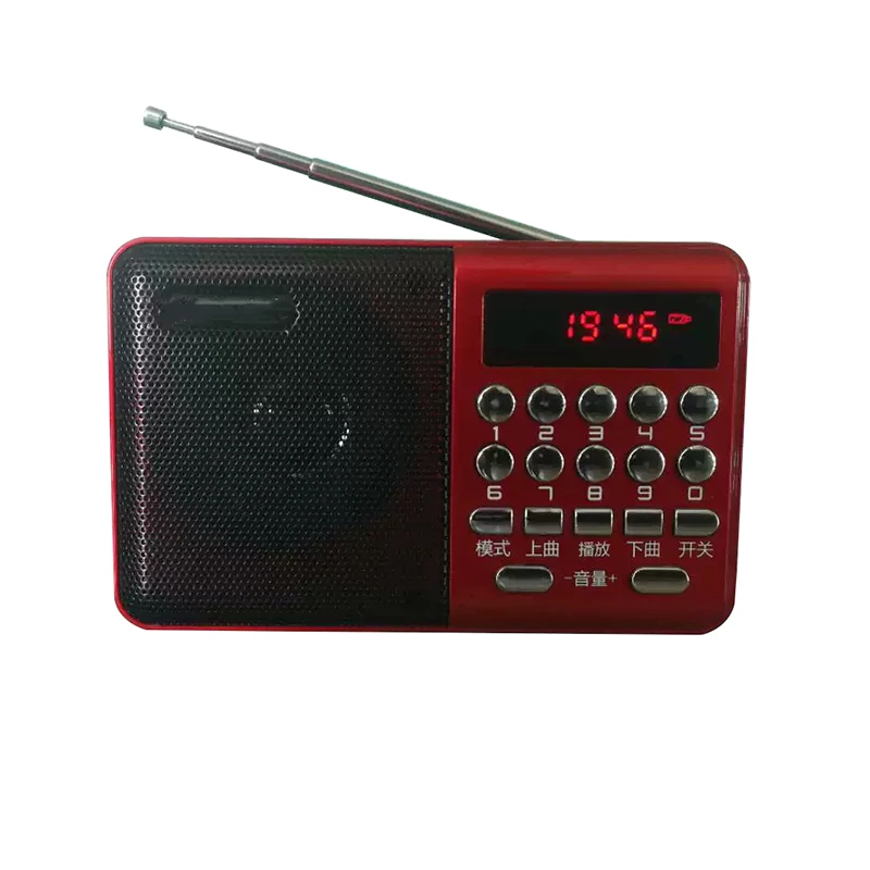 Portable Radio fm broadcast transmitter for radio stations Blue Tooth Speaker Waterproof Portable Blue Tooth radio for africa