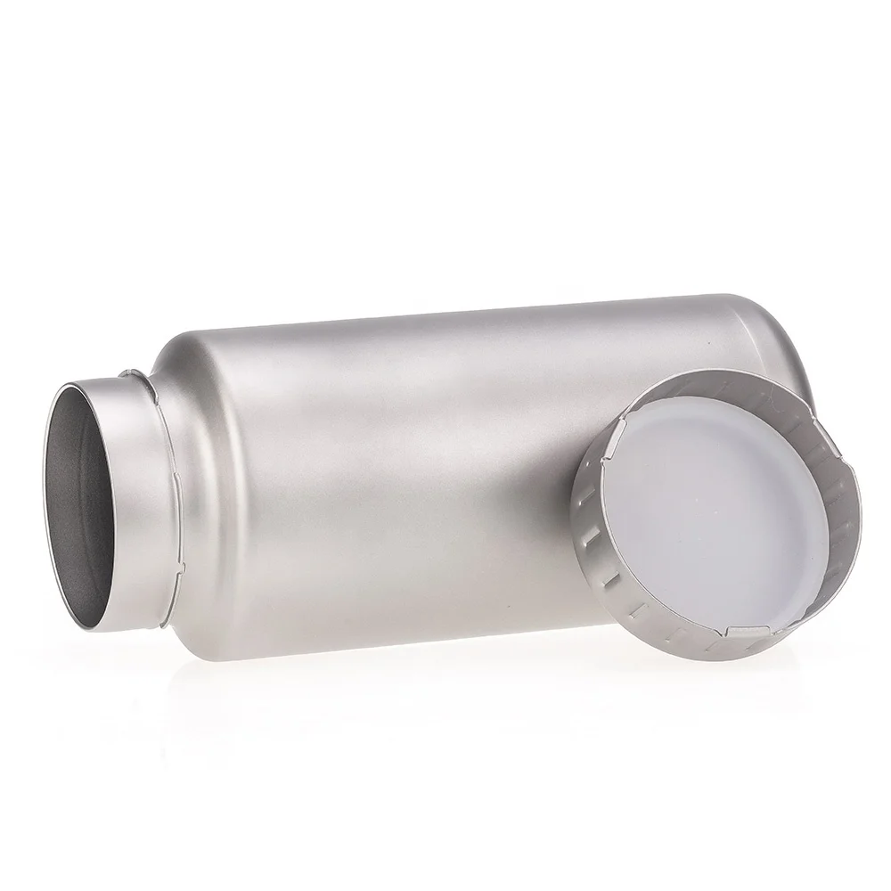 1200ml 40.5oz Wide Mouth Titanium Sports Water Drinking Bottle Large Capacity Single Wall Travel Hiking Cycling w/Carry Bag OEM