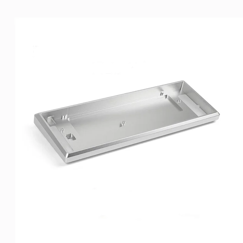 Custom High Precision CNC Machining Prototype Aluminum Keyboard Enclosure Parts CNC Machining Services