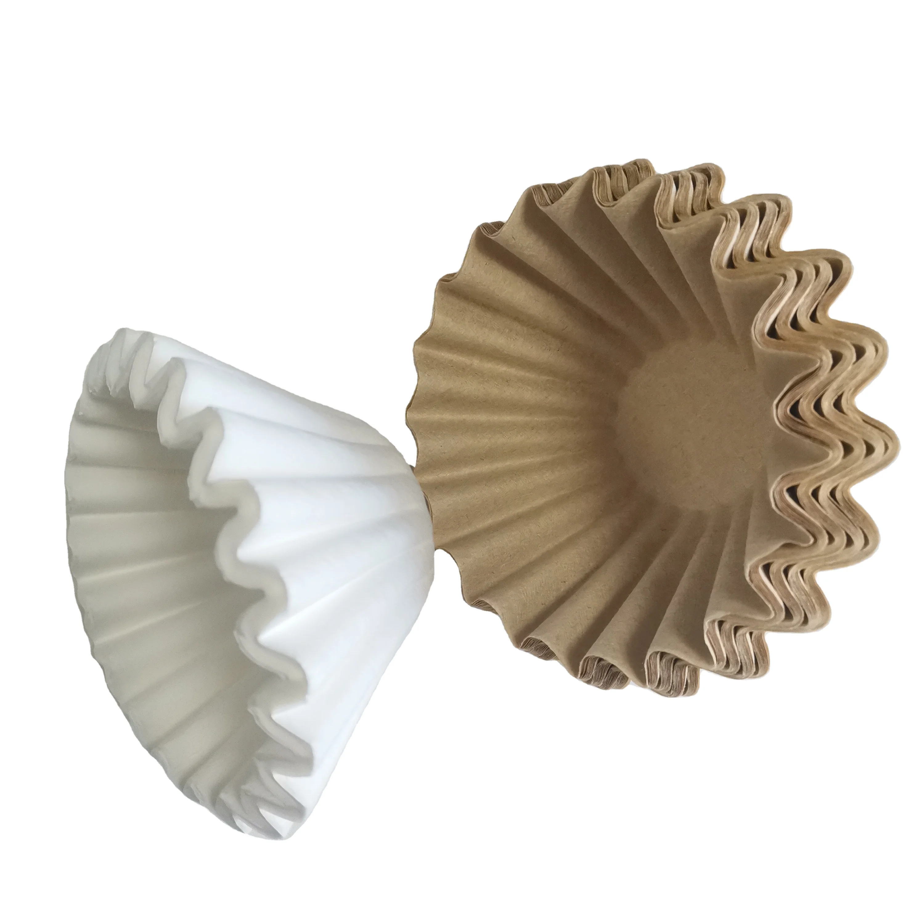 brown bowl coffee filter paper basket coffee filter