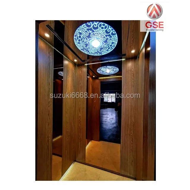 Suzuki 6 Floor Elevator building lift 630 kg 8 people small elevator Residential Modern Luxury Home Elevator Price