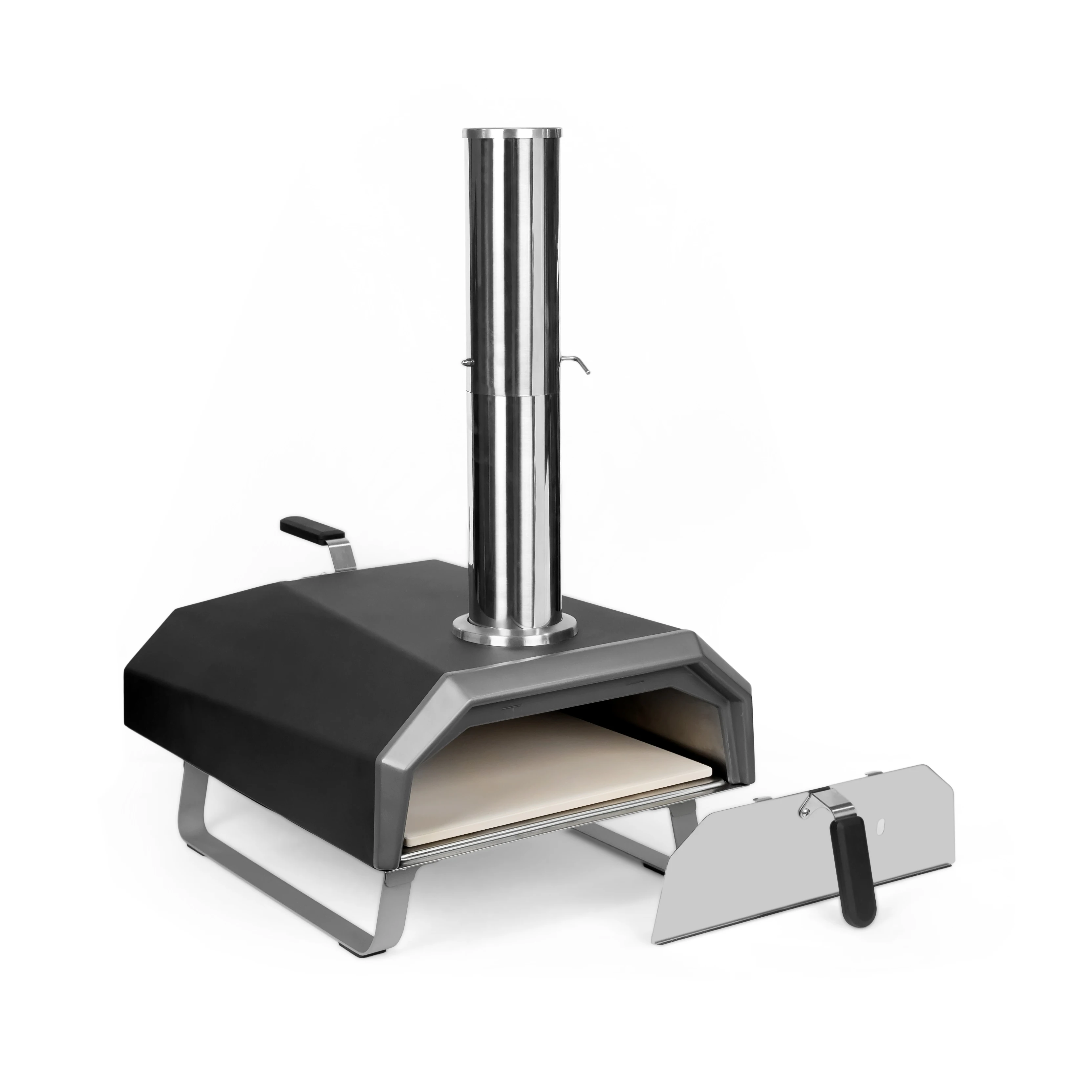 2023 Europe Popular 14inch Counter Stove Top Dome Charcoal Pellet Pizza Oven Outdoor pellet Fired Pizza Oven