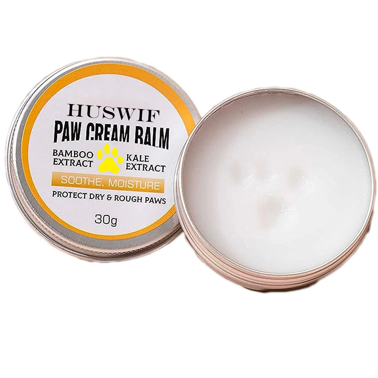 private label organic natural cat dog claw care paw balm nose protection moisturizing paw washing cream 30g